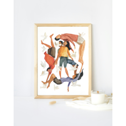 Social Undistancing, Digital Print
