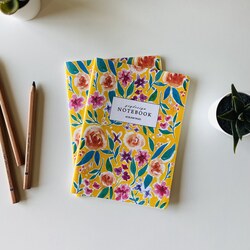 Yellow Garden - Notebook