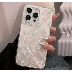 iPhone 13/14/15 Çiçek Telefon Kılıfı