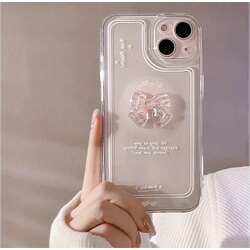 iPhone 14 Plus/15 Plus Crystal Telefon Kılıfı