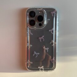 iPhone 14 Pro/ 15 Pro Renkli Kurdele Telefon Kılıfı