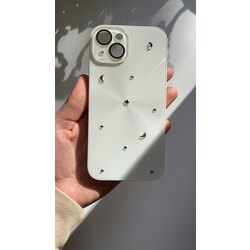iPhone 16 Pro Beyaz Ay Yıldız Telefon Kılıfı