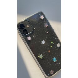 iPhone 14 Pro/ 15 Pro Renkli Yıldız Telefon Kılıfı
