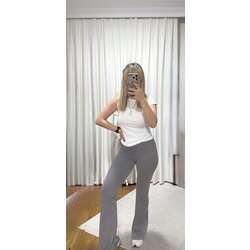 Dilvin tek omuz detay pamuklu bluz 