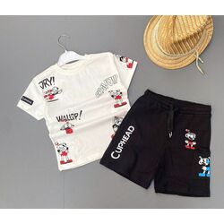 H&MKids Wallop Cuphead Şortlu Takım
