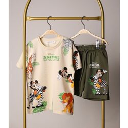Animal Kingdom Şortlu Takım