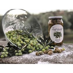 ZEYTİNKALE  1 Kg Sofralık Yeşil Kırık Zeytin 