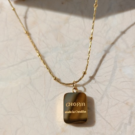 Çelik | Charm Kolye