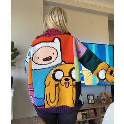 Adventure Time Figürlü Hırka