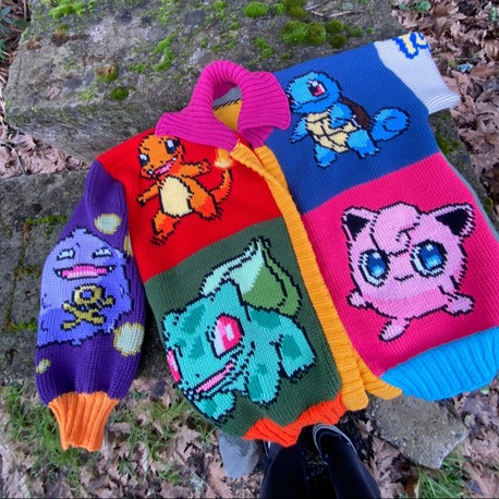 POKEMON Figürlü Hırka