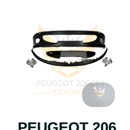 Peugeot 206 rc tampon set sisli dolu