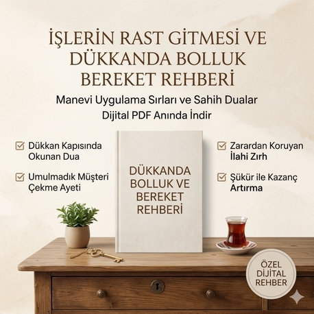 İşlerin Rast Gitmesi ve Dükkanda Bolluk Bereket Rehberi (Uygulamalı Özel PDF)