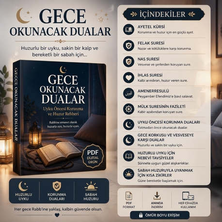  Gece Okunacak Dualar