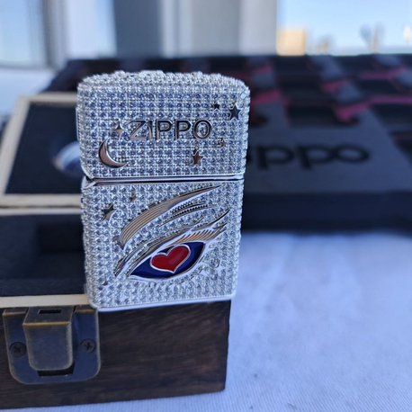 Zippo Eye Love Swaroski 