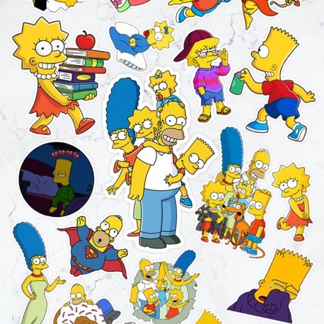 Simpsons Sticker Paketi (20 ADET)