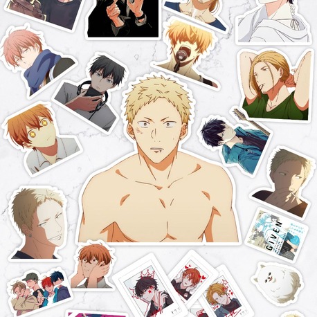 Given Anime Sticker Paketi (25 Sticker)