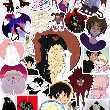 Devilman Crybaby Anime Sticker Paketi (25 Sticker)