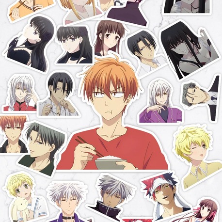 Fruits Basket Anime Sticker Paketi (25 Sticker)