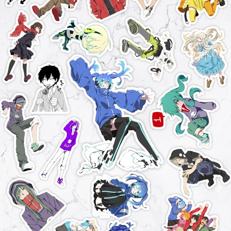 Mekakucity Actors Kagerou Project Anime Sticker Paketi (20 Sticker)