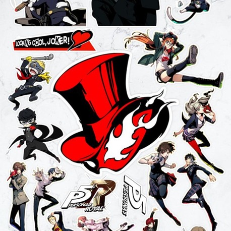 Persona 5 Anime Sticker Paketi (20 ADET)