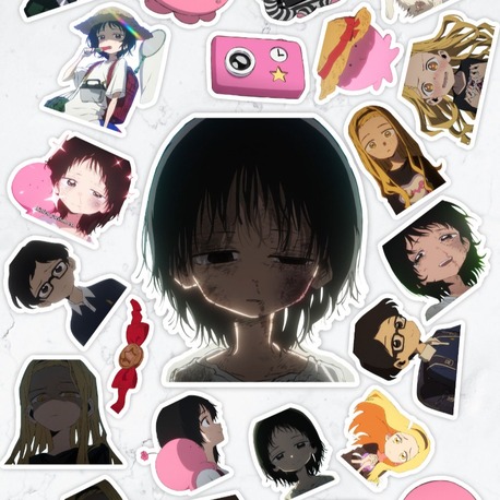 Takopi's Original Sin Takopii No Genzai Anime Telefon Laptop Sticker Paketi (24 ADET)