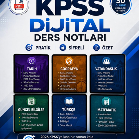 2026 KPSS FULL PAKET