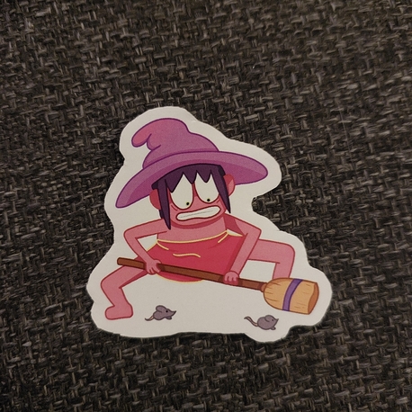 The Midnight Gospel Clancy Sticker