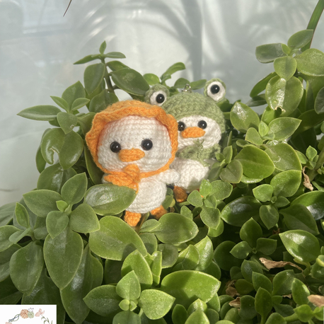 Amigurumi Ördek Anahtarlık
