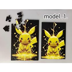 Pokemon yapboz, 15x22cm boyutunda  ( 1 adet)