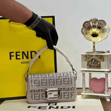 Fendi Baguette Mini Sequnis or Crystals bag✨