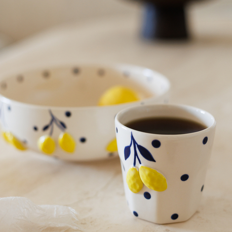 Lemon mug iki adet 