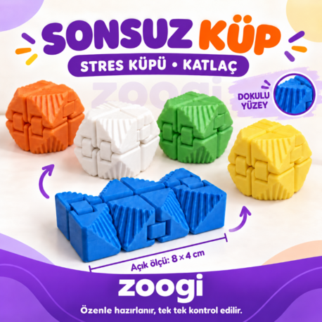 Zoogi Dokulu Sonsuz Küp Stres Küpü, Katlaç