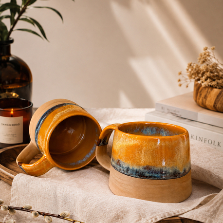 Honey Blend 190 ml Krem Stoneware Fincan