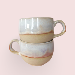 Pink Sands 125 ml Stoneware Fincan