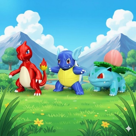 Pokemon 2. Evrim Seti (Wartortle,Ivysaur ve Charmeleon)