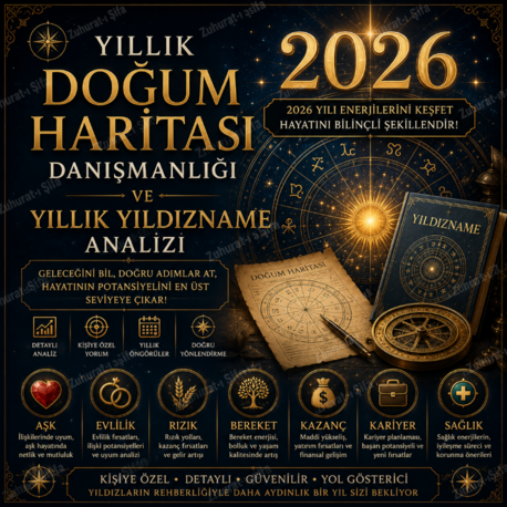 2026 Yıllık Doğum Haritası Danışmanlığı & Yıllık Yıldızname Analizi