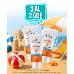 Dr.Clinic Spf 50+ Güneş Koruyucu Krem 50 ml ( UVA,UVB ve Mavi Işık Koruma )