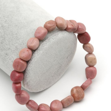 Pembe jasper Doğal Taş 7x9mm Özel Kesim 