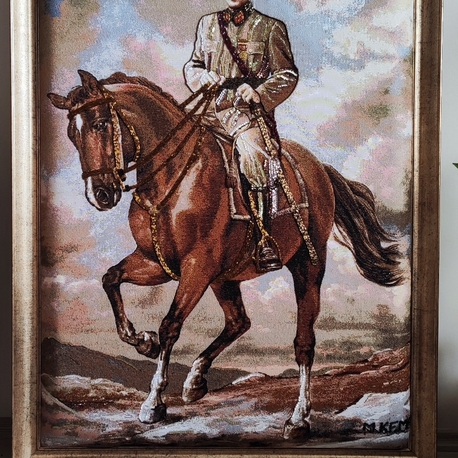 BONCUK PUL İŞLEMELİ ATATÜRK TABLO 