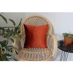 K015 TARÇIN 40*40 ÖLCÜLERDE ORJİNAL DOKUMA KADİFE YASTIK KILIFI