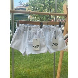 ZARA BEYAZ ŞORT 