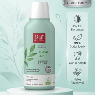 Splat Herbal Care Doğal Bitkisel Ağız Bakımı 275 ml