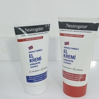 Neutrogena konsantre el kremleri2 adet