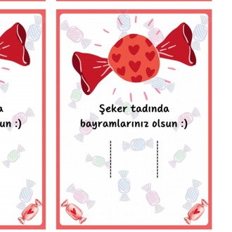 Bayram tebrik kartları 