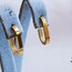 ÇELİK KÜÇÜK OVAL HALKA MODEL KÜPE