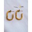 ÇELİK OVAL HALKA MODEL KÜPE