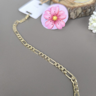 VİP SERİ 14K YALDIZLI FİGARO MODEL BİLEKLİK