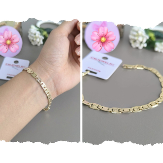 BİP 14K YALDIZLI ZİNCİR BİLEKLİK