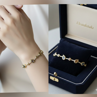 VİP SERİ RENKLİ BADEM MODEL BİLEKLİK