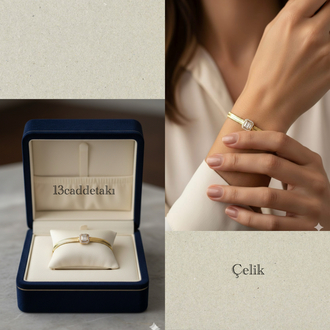 ÇELİK BAGET İTLYN ZİNCİRLİ MODEL BİLEKLİK